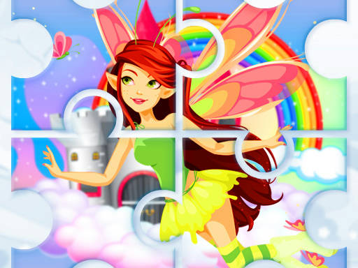 Play Little Cute Summer Fairies Puzzle