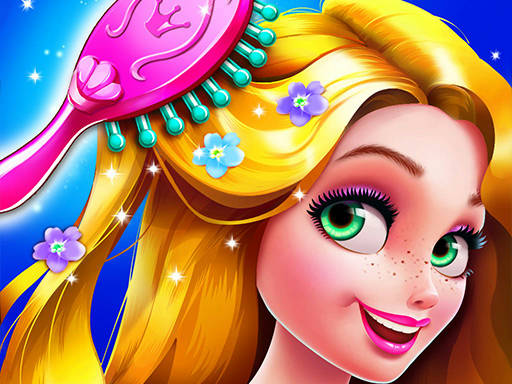 Play Long Hair Princess Hair Salon