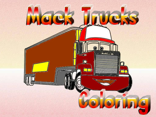 Play Mack Trucks Coloring