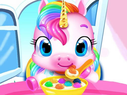 Play Magical Unicorn Pet Care