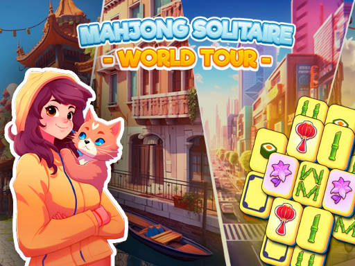 Play Mahjong Solitaire World Tour