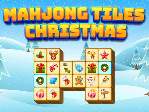 Play Mahjong Tiles Christmas