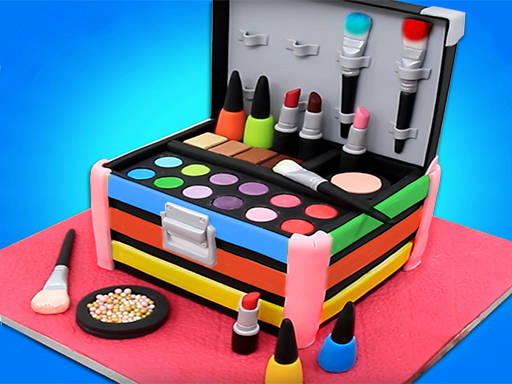 Play Make Up Cosmetic Box Cake Maker -Best Cooking Game