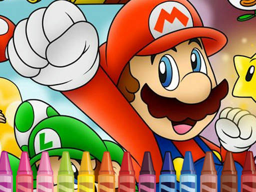 Play Mario Coloring