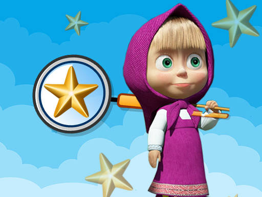 Play Masha and Bear Hidden Stars