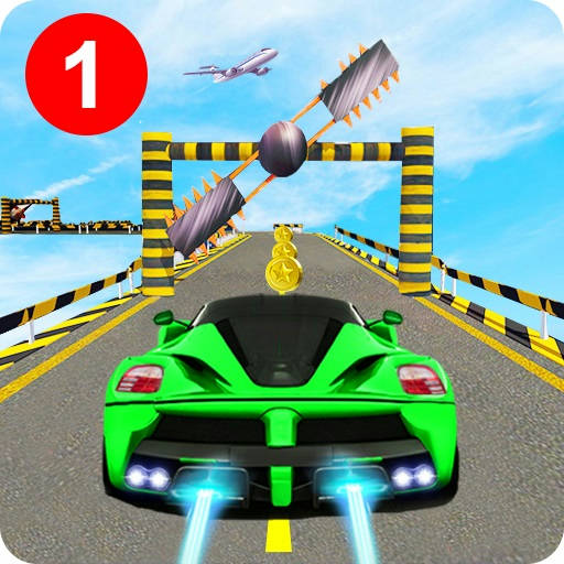 Play Mega Car Ramp Impossible Stunt Game