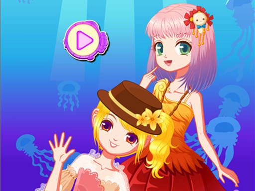 Play Mermaid Princess Dress Up Salon