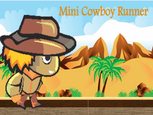 Play mini cowboy runner