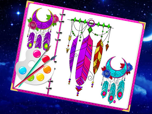 Play Miraculous Dream Catcher Coloring Book