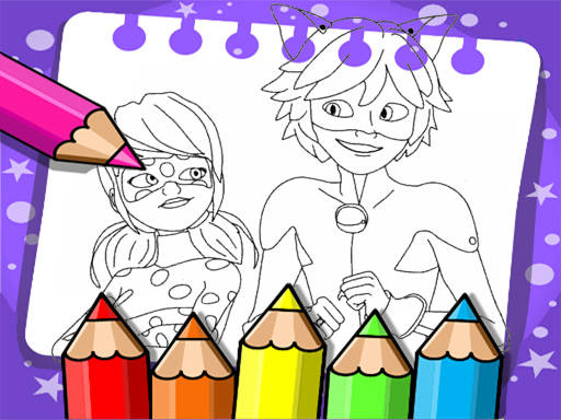 Play Miraculous Ladybug Coloring Book