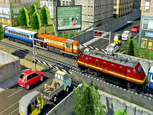 Play Modern Train Driving Simulator: City Train Games