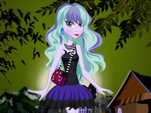 Play Monster High Twyla Dreamland Dressup