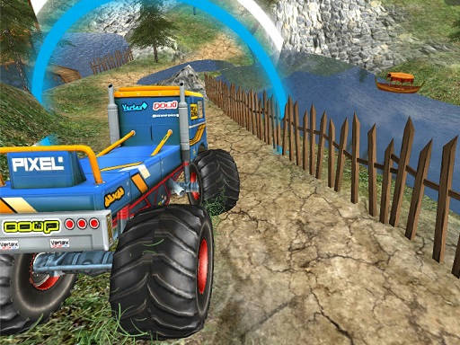 Play Monster Truck Offroad Driving Mountain