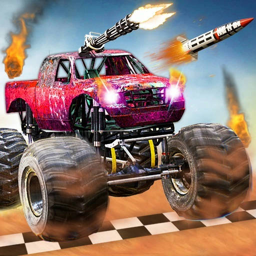 Play Monster Truck vs Zombie Death Shooting Game