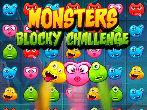 Play Monsters Blocky Challenge