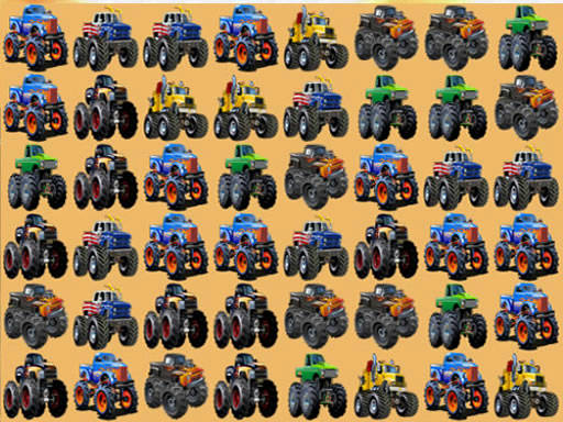 Play Monsters Trucks Match 3