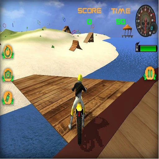 Play Moto Beach Jumping Simulator Game