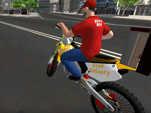 Play Motor Bike Pizza Delivery 2020