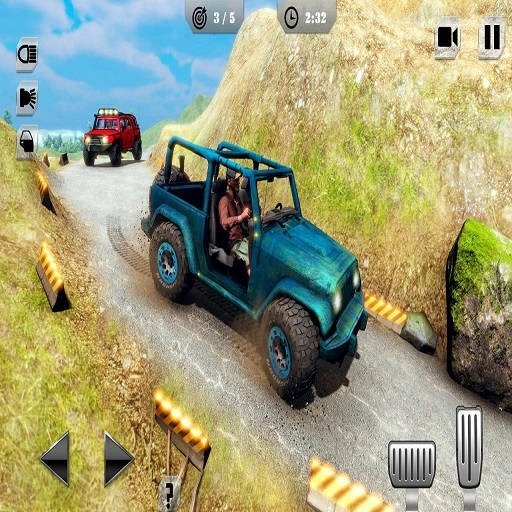 Play Mountain Climb Passenger Jeep Simulator Game