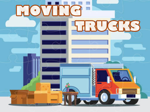 Play Moving Trucks Jigsaw