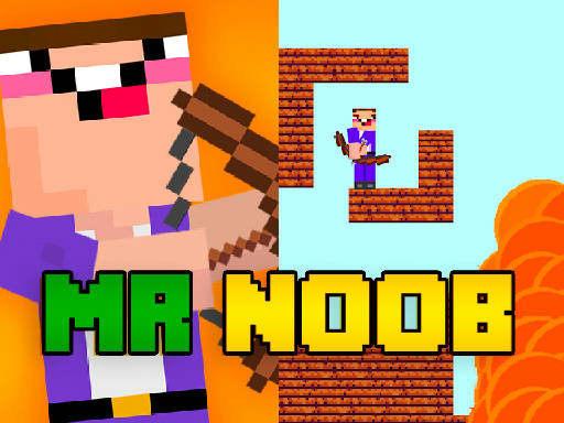 Play Mr Noob Vs Zombies