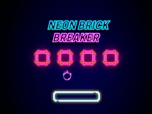 Play Neon Brick Breaker