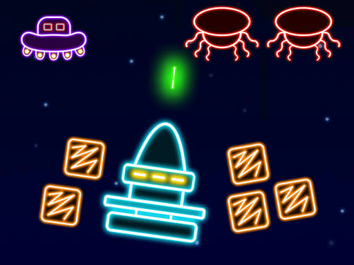 Play Neon Invaders