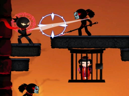 Play Ninja Stickman Warrior HTML5