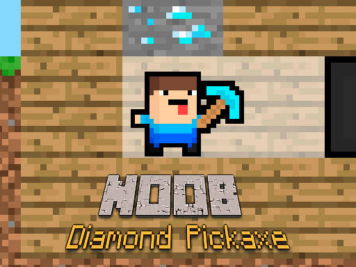 Play Noob Diamond Pickaxe