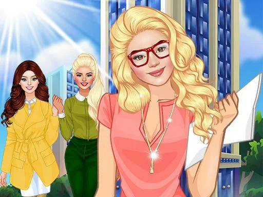 Play Office Dress Up Game for Girl