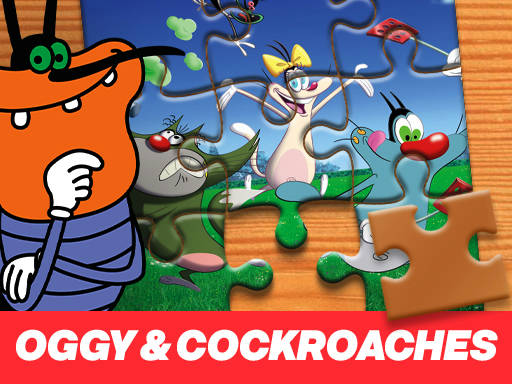 Play Oggy and the Cockroaches Jigsaw Puzzle