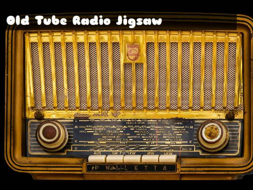 Play Old Tube Radio Jigsaw