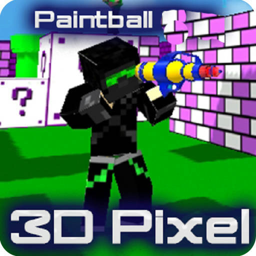 Play Paintball Gun Pixel 3D Multiplayer