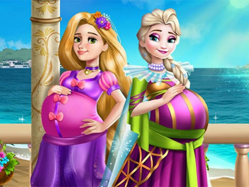 Play Palace Princesses Pregnant BFFs