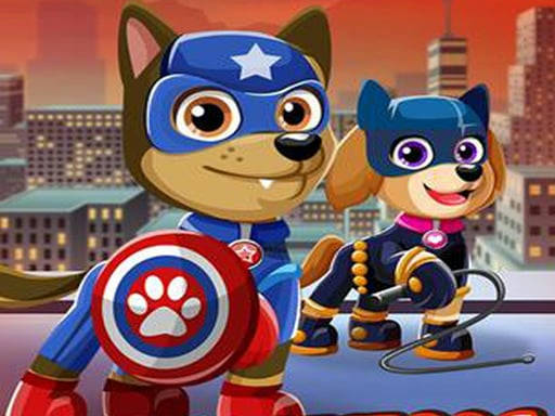 Play paw patrol superhero dress up