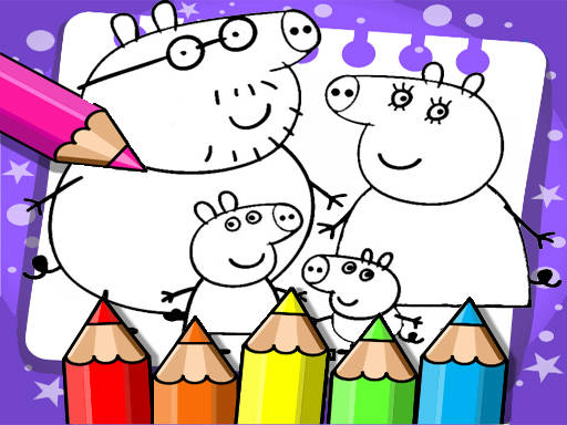 Play Peppa Pig Coloring Book