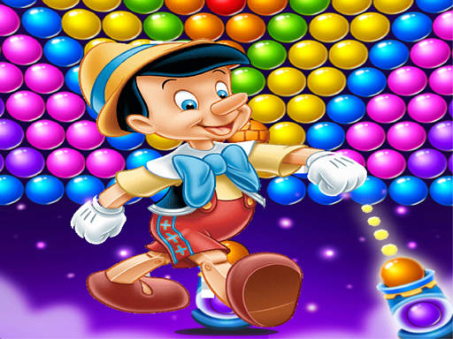 Play Play Pinocchio Bubble Shooter Games