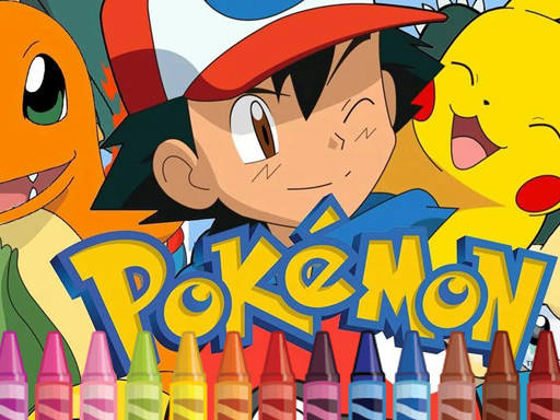 Play Pokemon Coloring