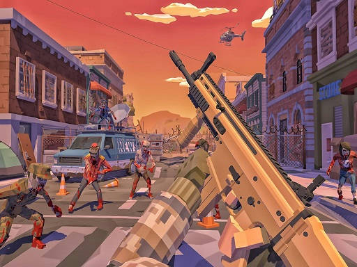 Play Polygon War Z Zombie