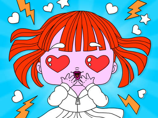 Play Popsy Surprise Valentines Day Coloring