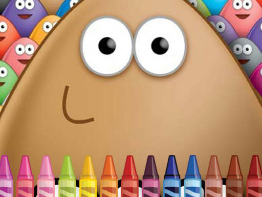 Play Pou Coloring