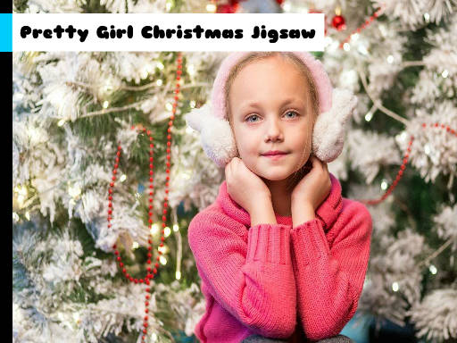 Play Pretty Girl Christmas Jigsaw