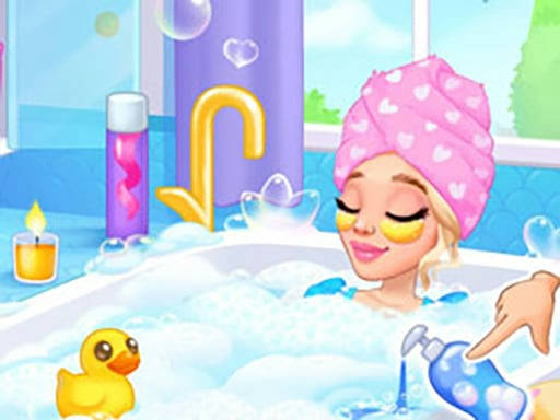 Play Princess Back Spa Salon