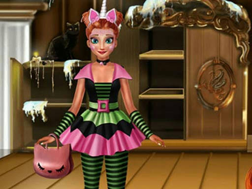 Play PRINCESS HALLOWEEN PARTY