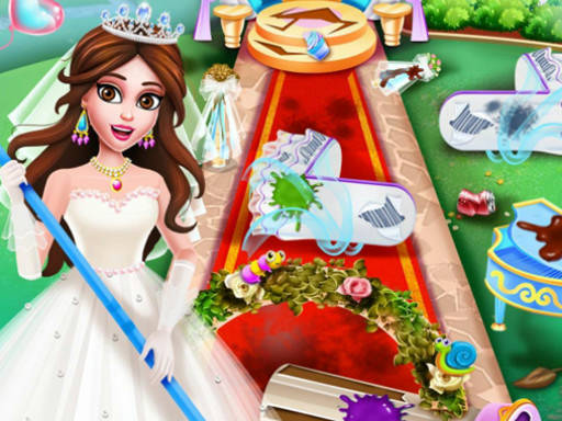 Play Princess Wedding Cleaning