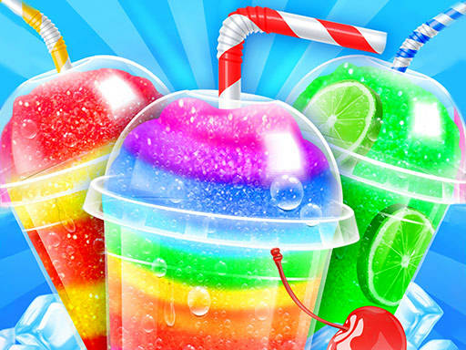 Play Rainbow Frozen Slushy Truck