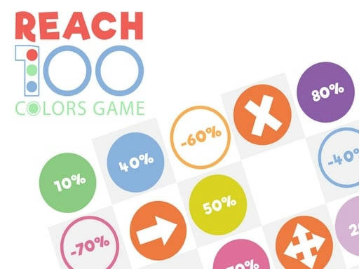 Play Reach 100 : Colors Game