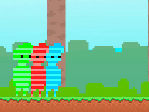 Play Red and Green Candy Forest