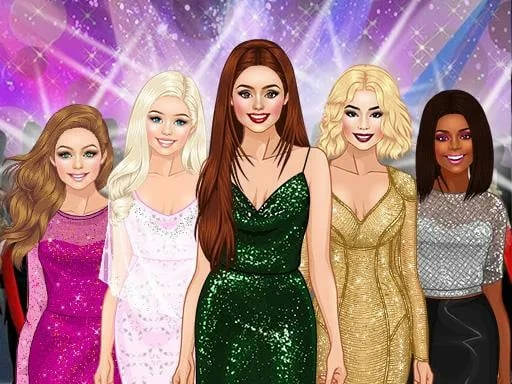 Play Red Carpet Dress Up Game for Girl