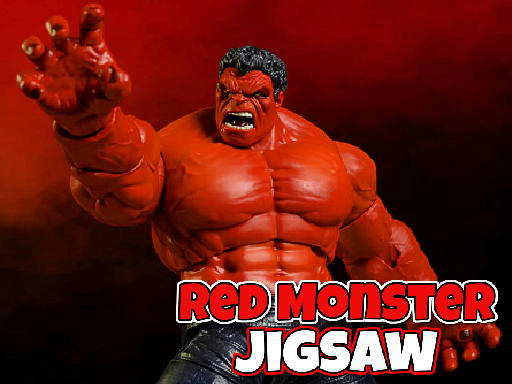 Play Red Monster Jigsaw